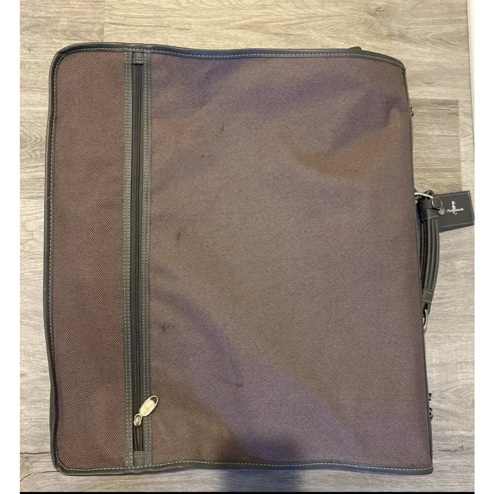 Atlantic Grey Folding Garment Suit Dress Expandable Travel Bag. Place A Bid